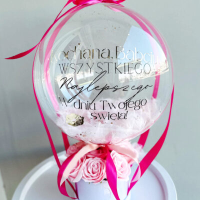 Balonowe flowerboxy 5 | Kwiaciarnia Łomianki balonowe boxy