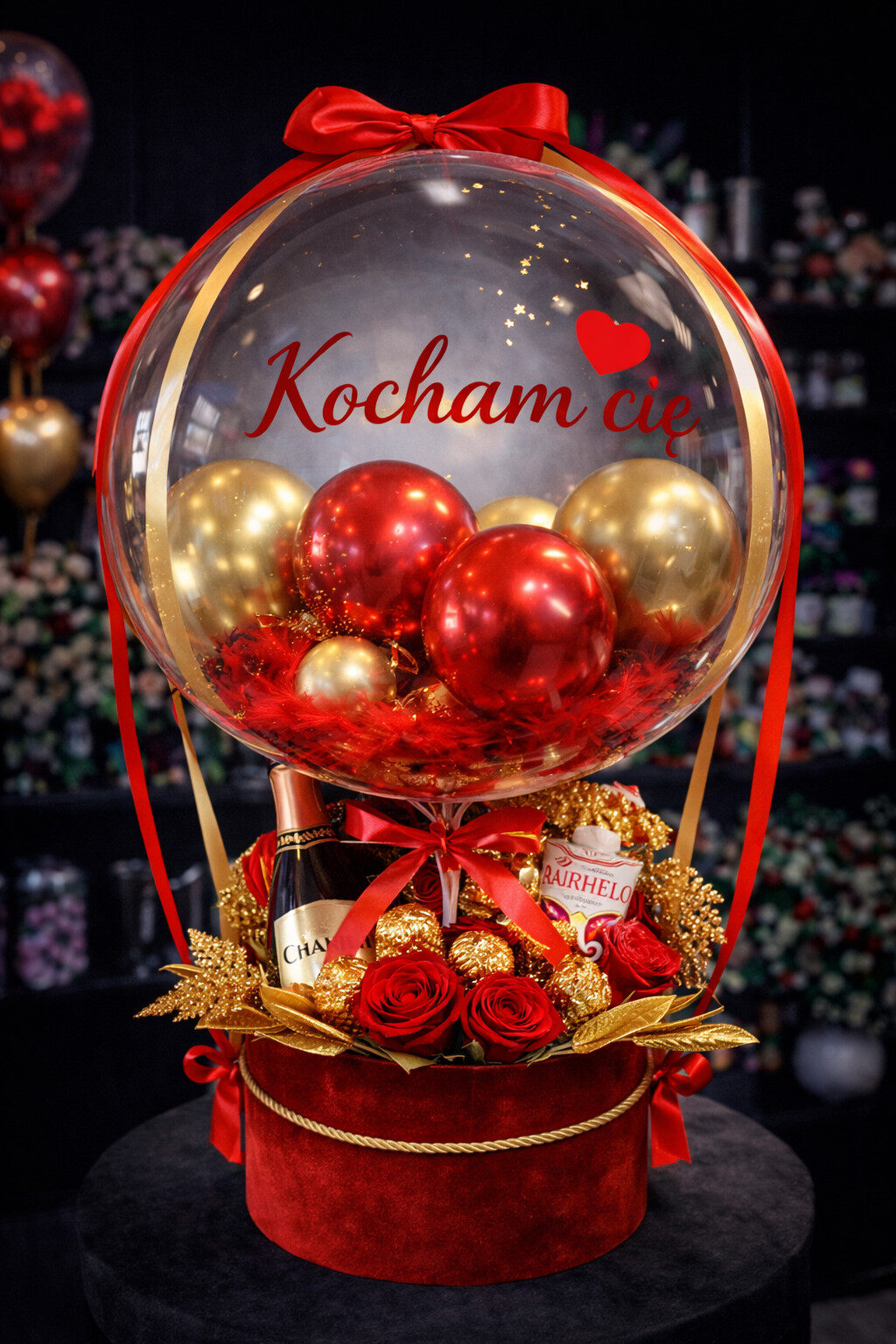 Balonowy box 1 | Kwiaciarnia Łomianki balonowy box