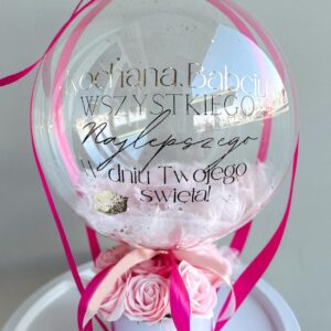 Balonowy box - Dzień babci i dziadka