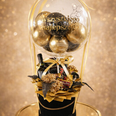 Balony z helem 5 | Kwiaciarnia Łomianki balonowy box